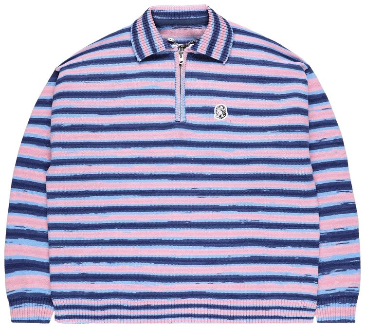 Billionaire Boys Club Curve Sweater Navy Peony