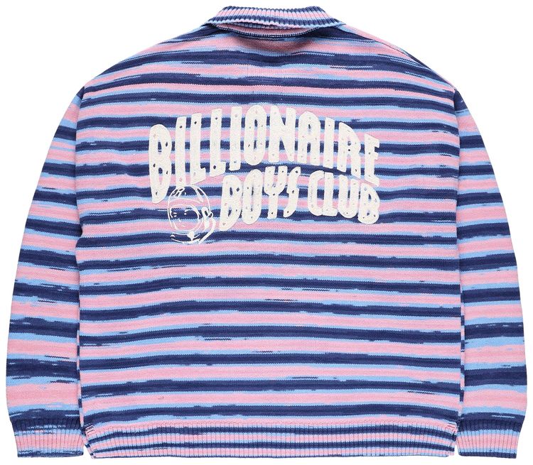 Billionaire Boys Club Curve Sweater Navy Peony