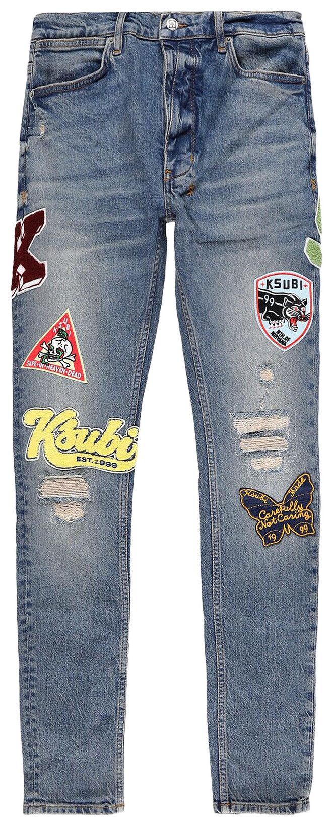 Ksubi Van Winkle Jean Rodeo Patched