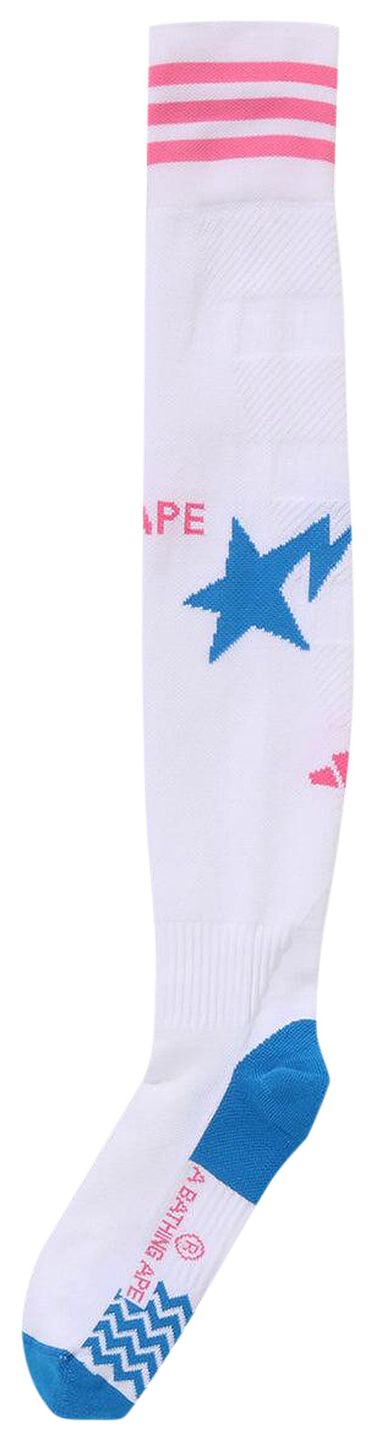 BAPE x Adidas Socks White