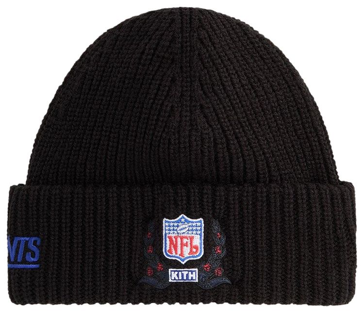 Kith x 47 For The NFL Chunky Knit Mia Beanie Black