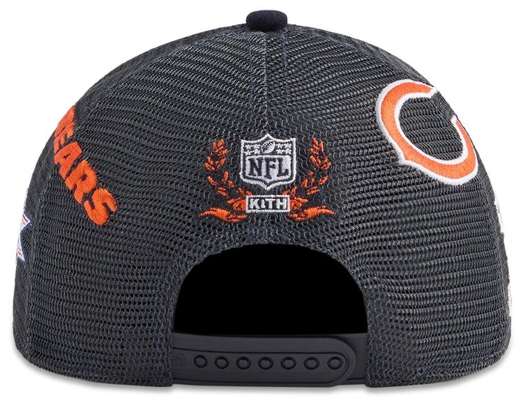 Kith x 47 For The NFL Chicago Bears Wool Hitch Trucker Hat Nocturnal