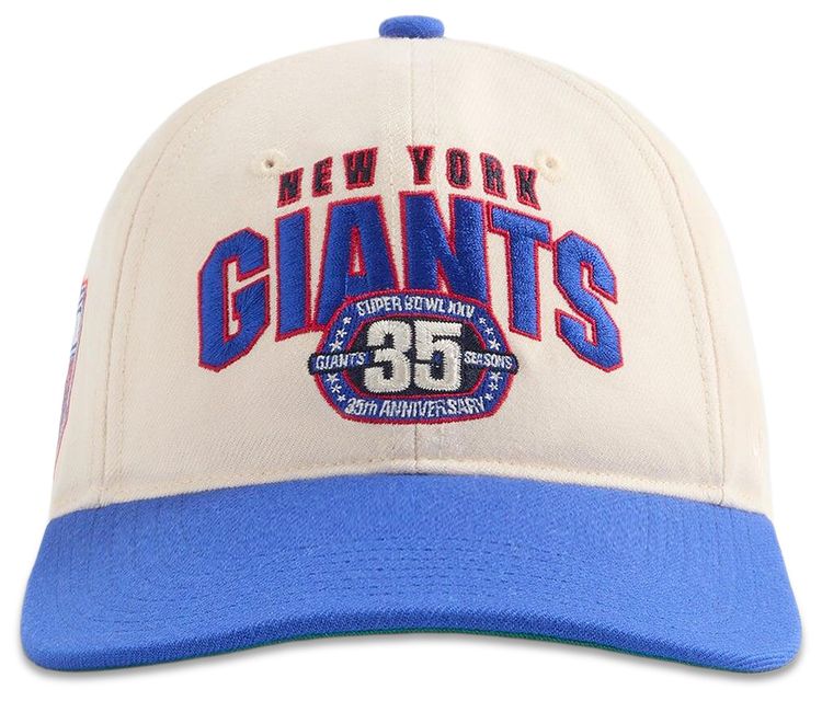Kith x 47 For The NFL New York Giants Wool Blend Franchise Ls Cap Sandrift
