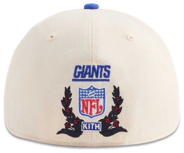 Kith x 47 For The NFL New York Giants Wool Blend Franchise Ls Cap Sandrift