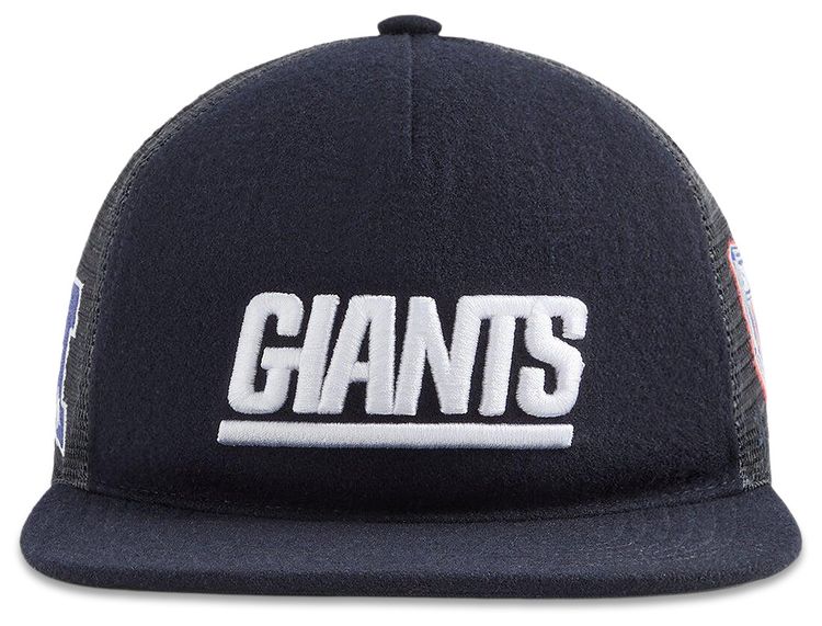 Kith x 47 For The NFL New York Giants Wool Hitch Trucker Hat Nocturnal