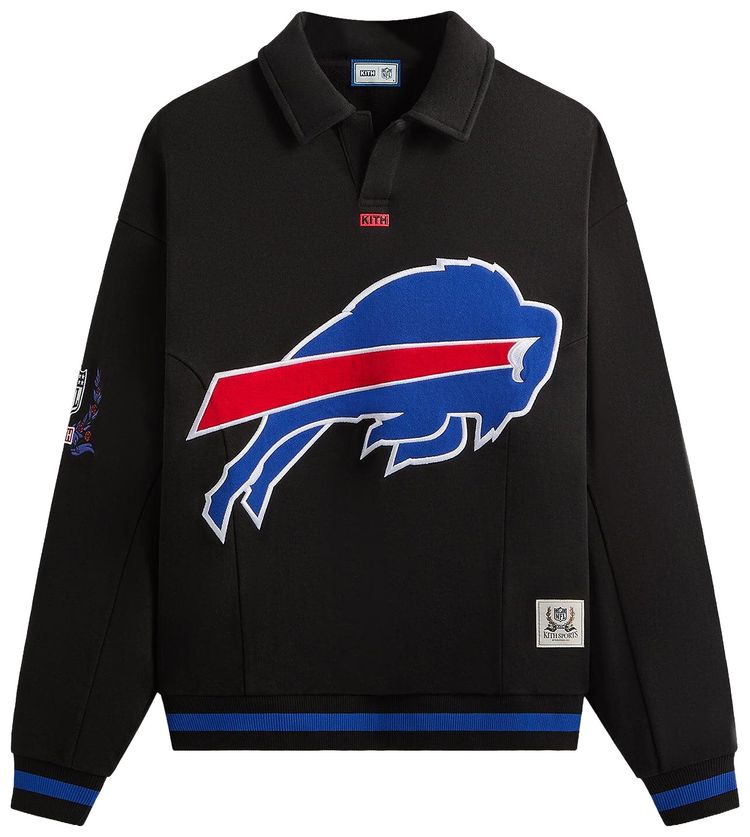 Kith For The NFL Buffalo Bills Vintage Rugby Black