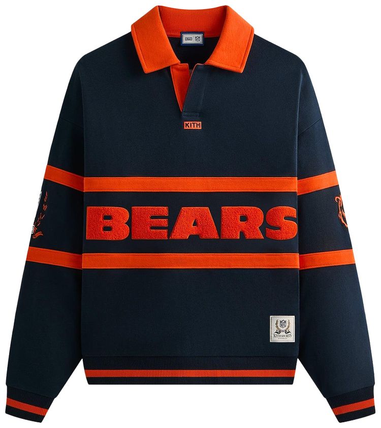 Kith For The NFL Chicago Bears Vintage Rugby Nocturnal