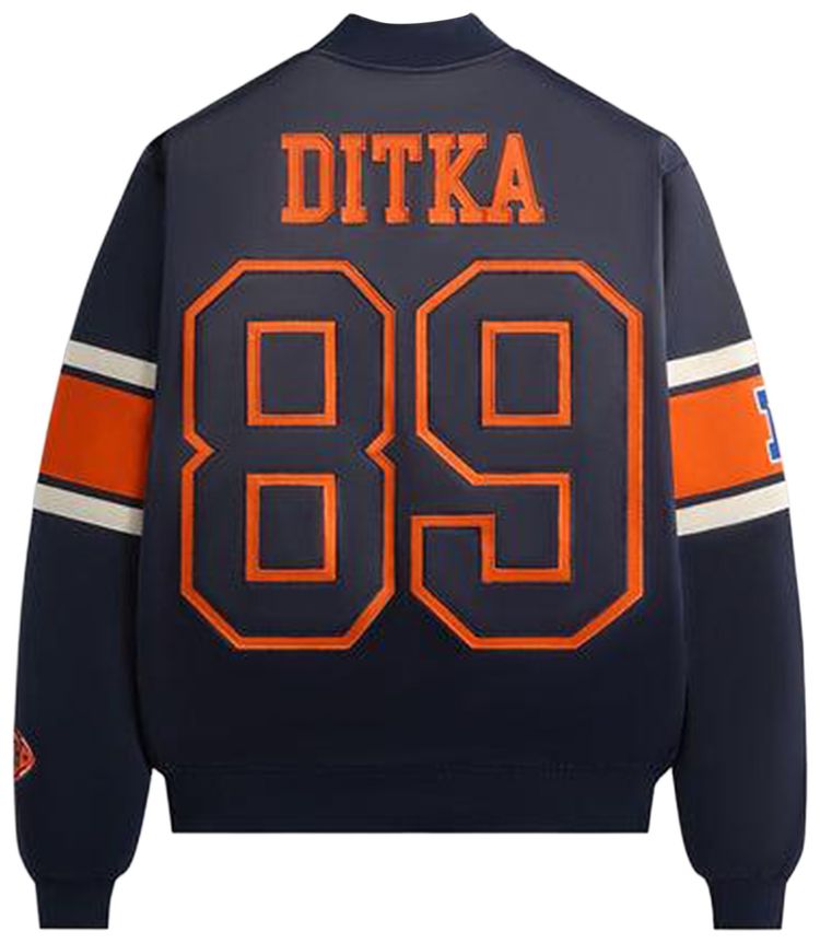 Kith For The NFL Chicago Bears Satin Bomber Jacket Nocturnal Current
