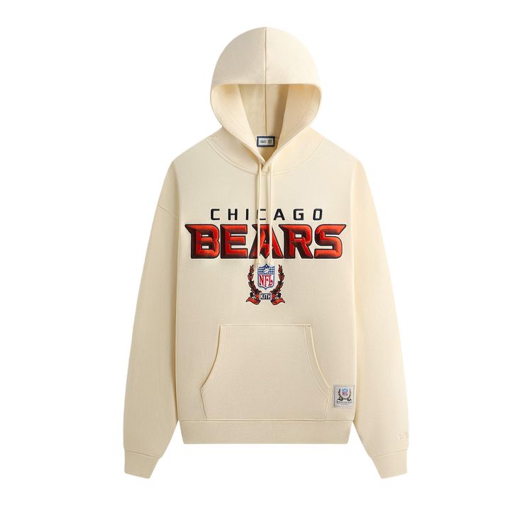 Kith For The NFL Chicago Bears Vintage Hoodie Sandrift