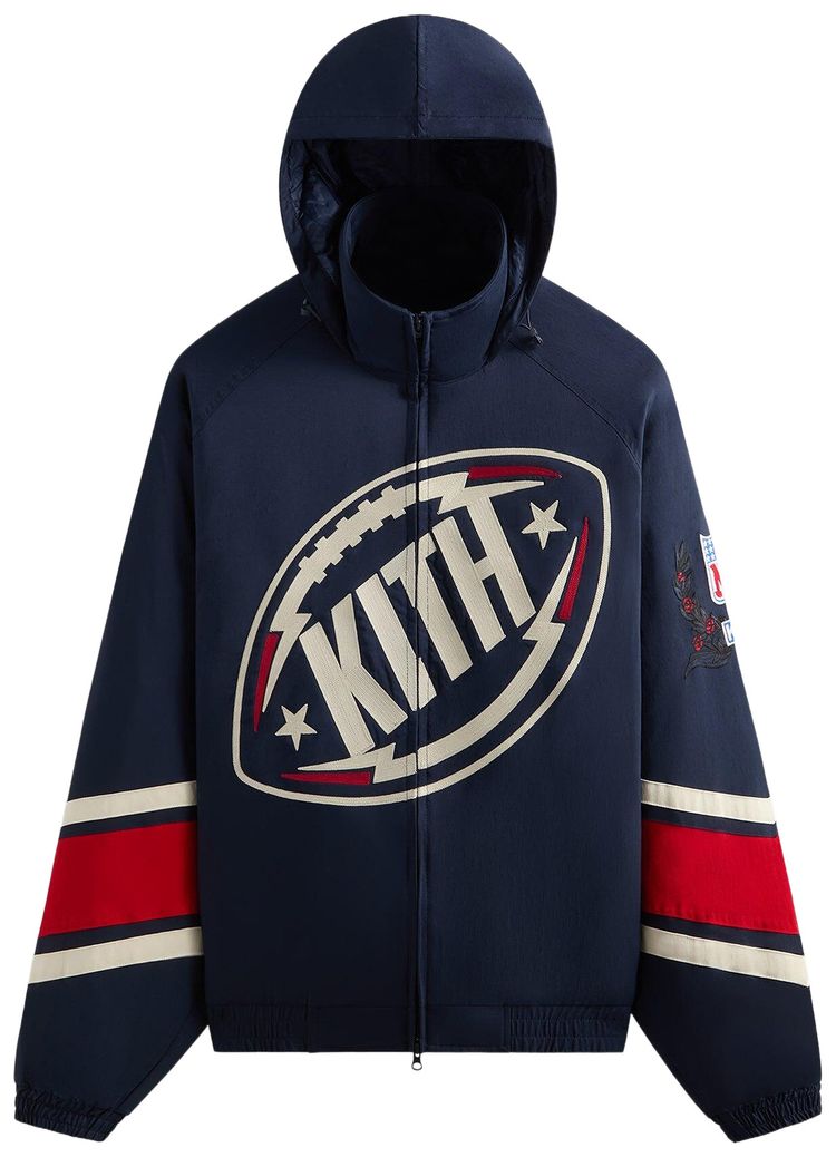 Kith For The NFL New York Giants Padded Nylon Jacket Nocturnal