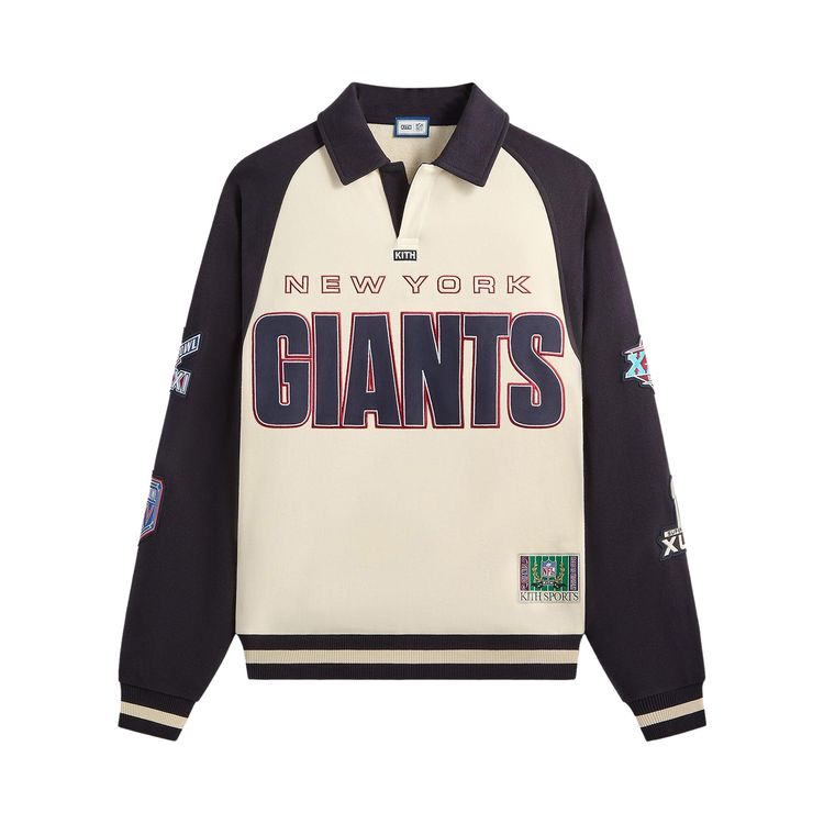 Kith For The NFL New York Giants Vintage Rugby Sandrift