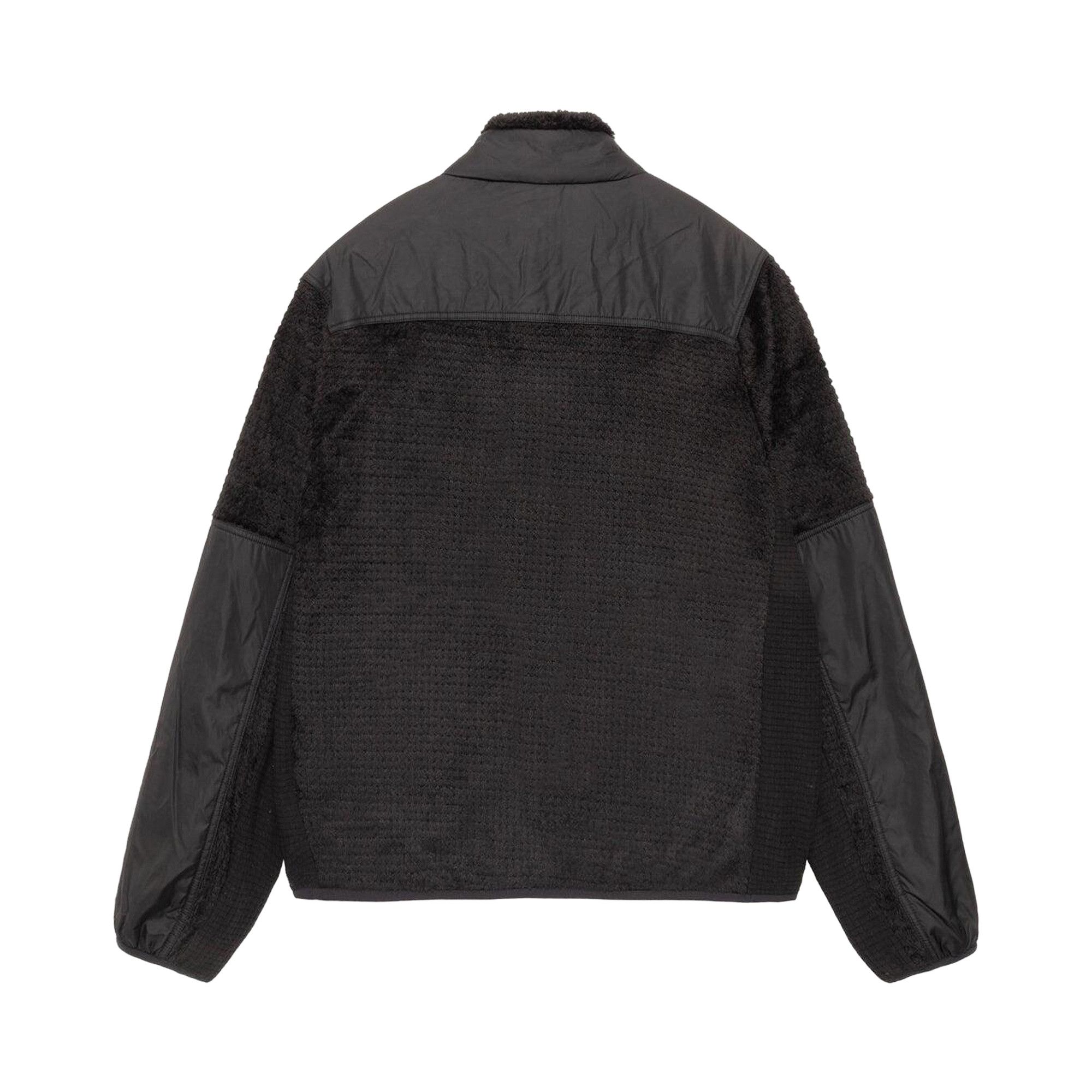 Buy Stussy x Nike Full Zip Fleece 'Black' - HQ8524010 BLAC | GOAT