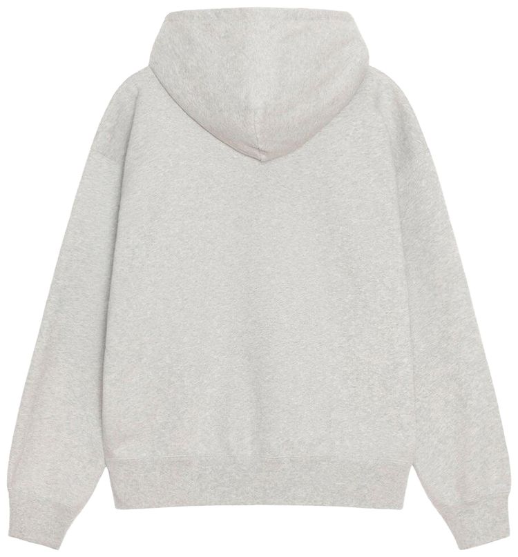 Stussy x Nike Fleece Zip Hoodie Grey Heather