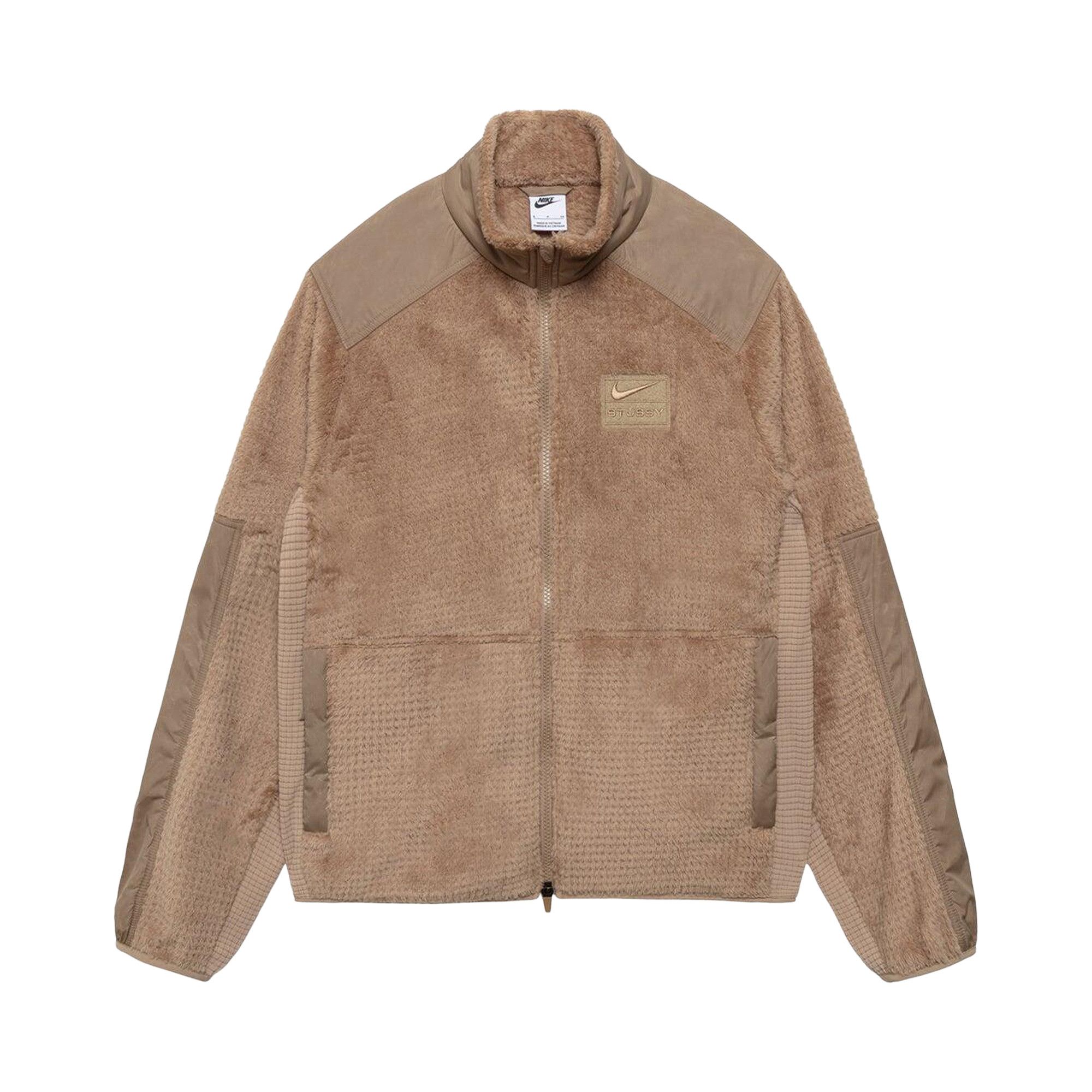 Buy Stussy x Nike Full Zip Fleece 'Pine Nut' - HQ8524223 PINE | GOAT