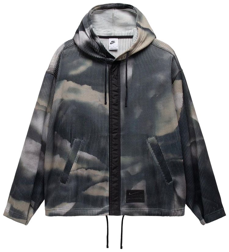 Stussy x Nike Mesh Hoodie Multicolor