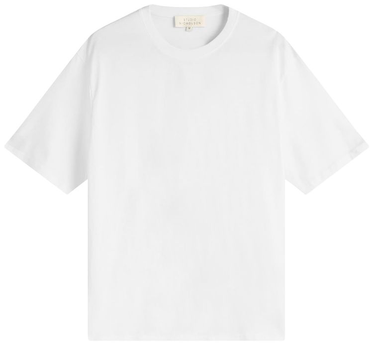 Studio Nicholson Bric Short Sleeve T Shirt Navy