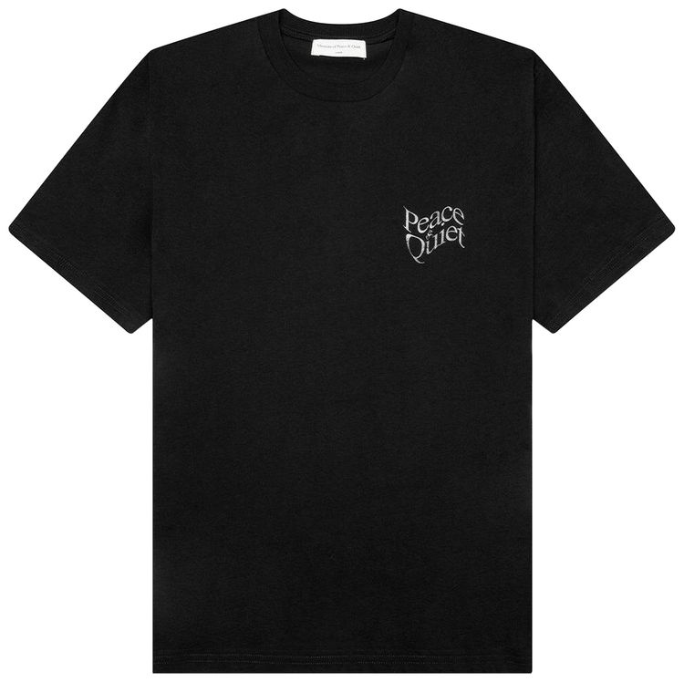 Museum of Peace  Quiet Warped T Shirt Black