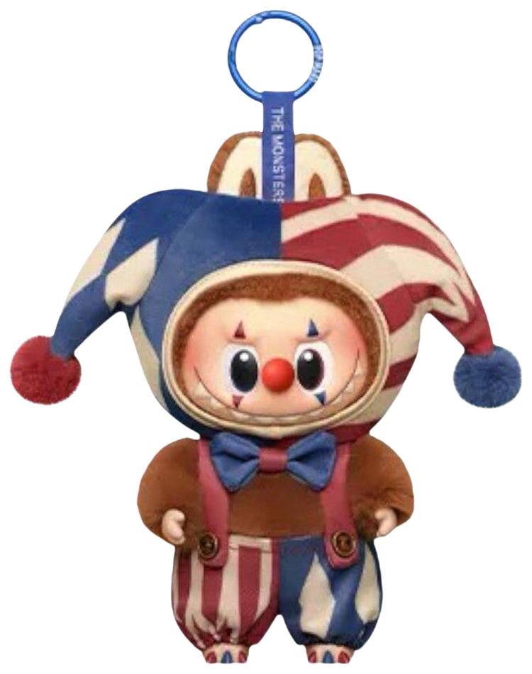 Pop Mart WHY SO SERIOUS Series Vinyl Plush Pendant Juggling Clown