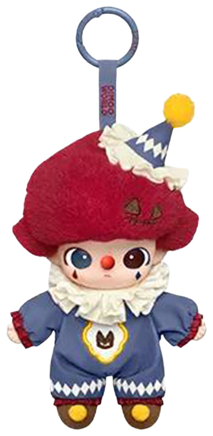 Pop Mart WHY SO SERIOUS Series Vinyl Plush Pendant Flame Clown