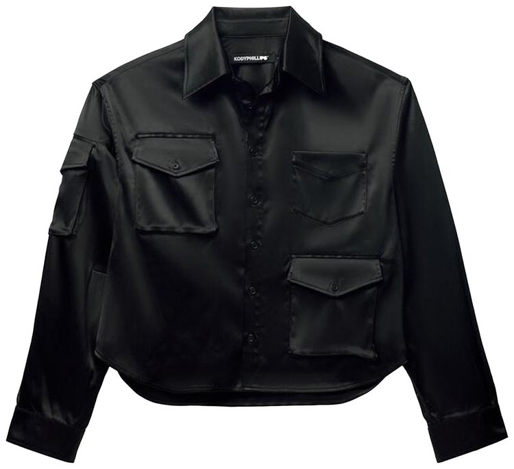Kody Phillips Cargo Shirt Black