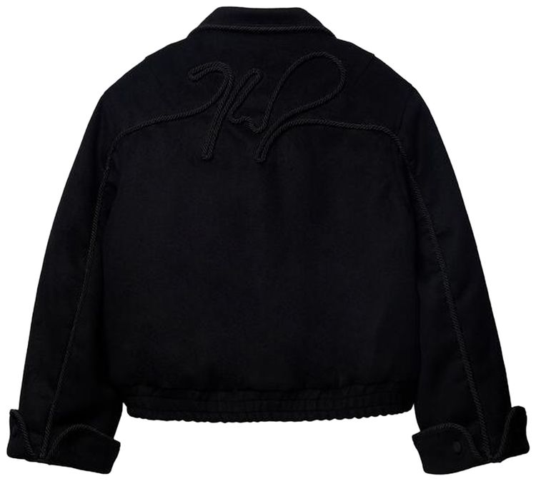 Kody Phillips Wool Lasso Jacket Black