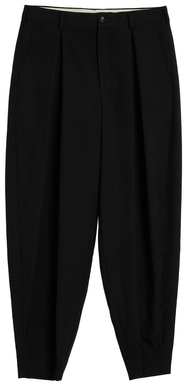 Comme des Garcons Homme Plus Wool Gabardine Medium Pant Black