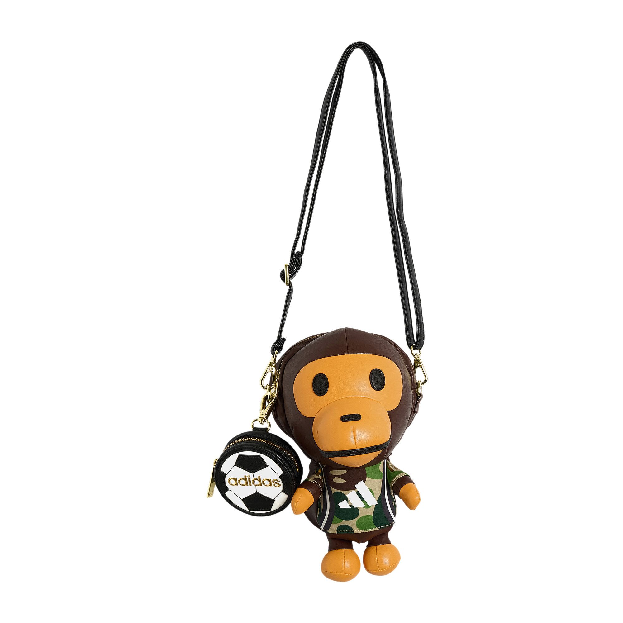 Buy adidas x BAPE Milo Bag 'Brown' - JZ7448 | GOAT