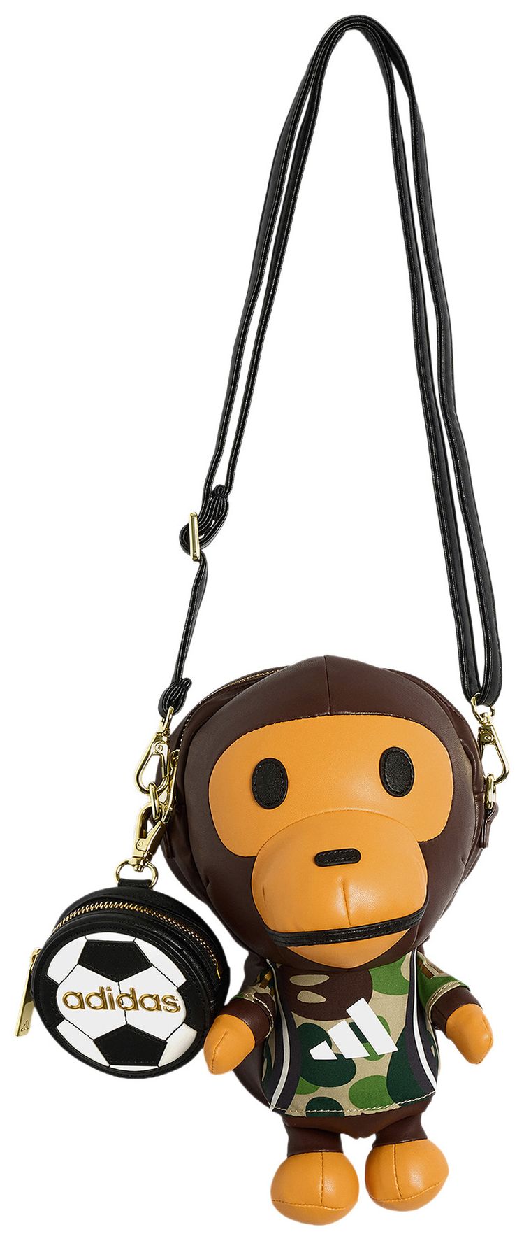 adidas x BAPE Milo Bag Brown