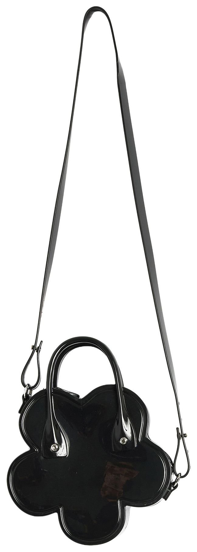 Comme des Garcons Girl Synthetic Leather Bag Black