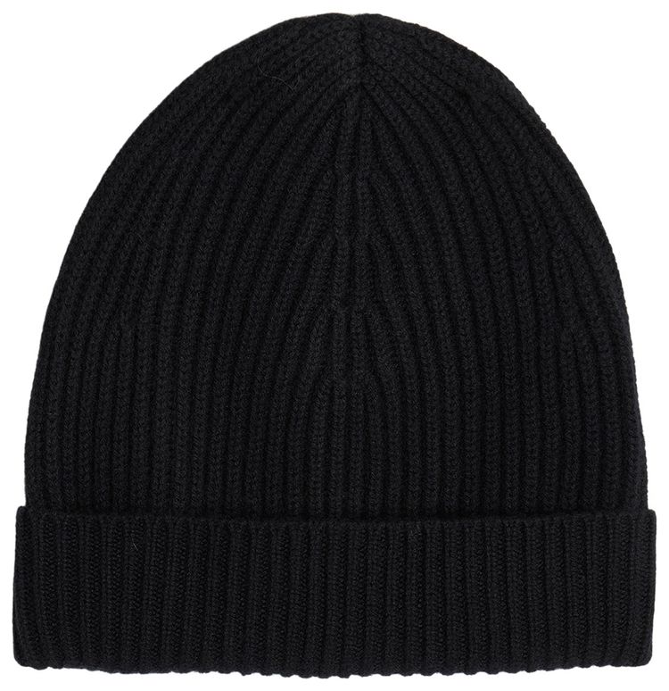Maison Margiela Geelong Wool Beanie Black