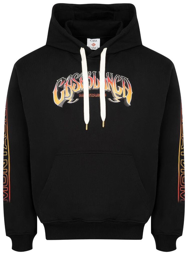 Casablanca Ski Printed Hoodie Artwork
