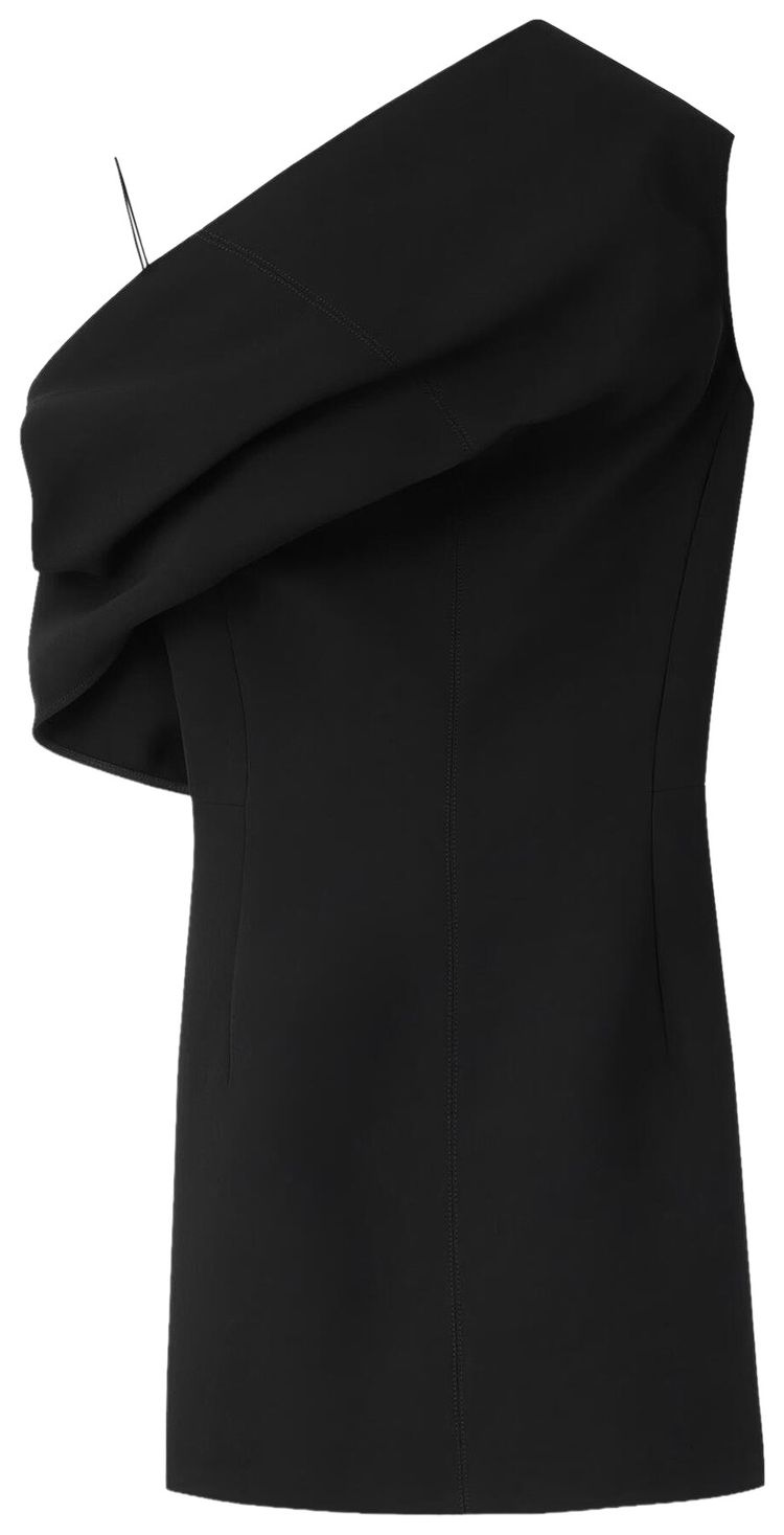 Jacquemus La Robe Pesce Courte Black