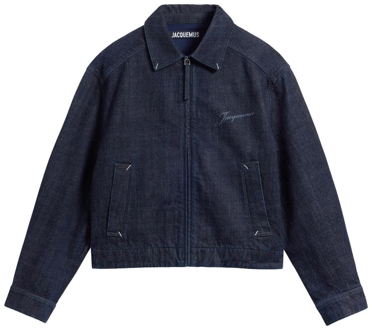Jacquemus La Veste De Nimes Canevas Dark Navy