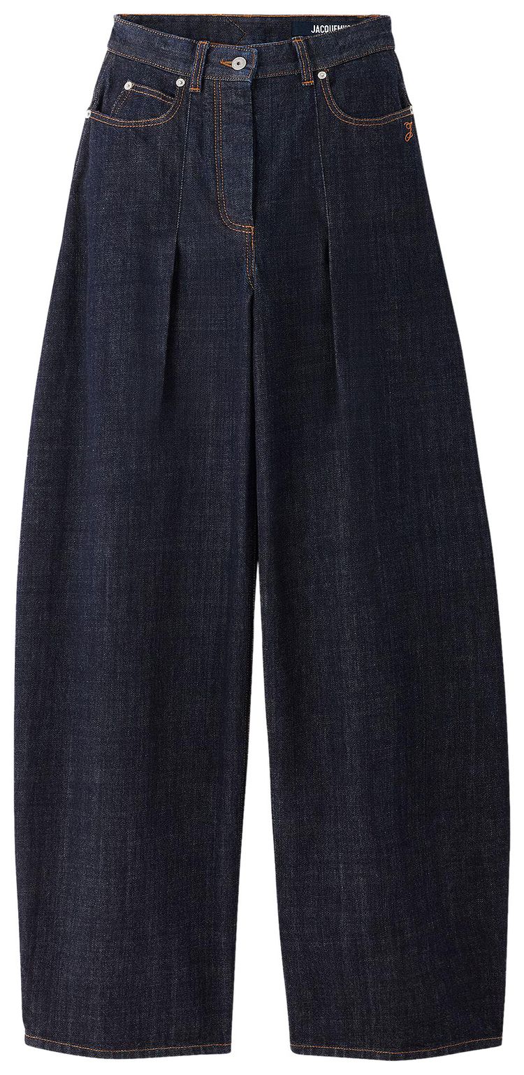 Jacquemus Le De Nimes Ovalo Dark Navy