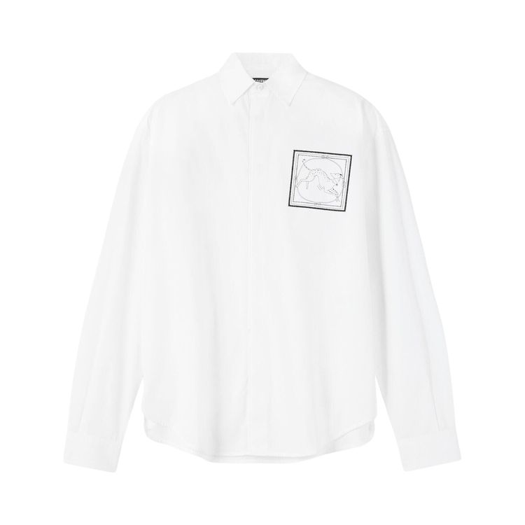 Jacquemus La Chemise Simon WhiteBlack