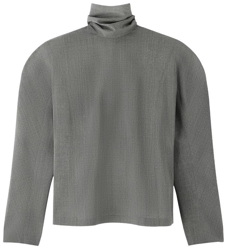 Jacquemus La Blouse Chale Grey
