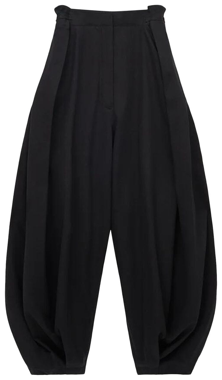 Loewe Draped Trousers Black
