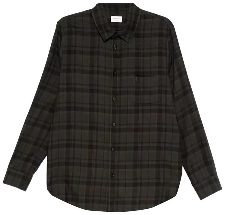 Saint Laurent Classic Fit Shirt Falkland Checks