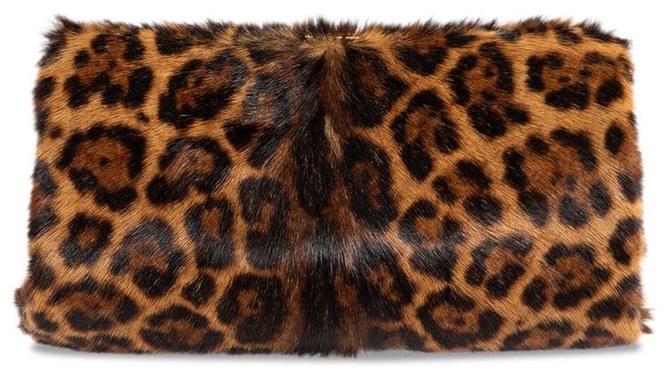Saint Laurent Pony Hair Clutch Manto Naturale