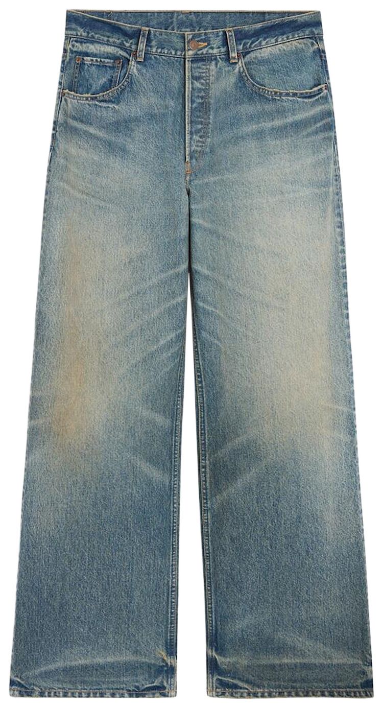CELINE Wide Leg Jeans West Twin Rinse