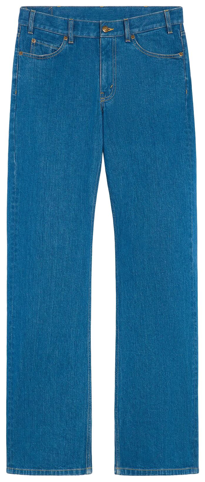 CELINE Flared Jeans Western Blue Light Stone Wash