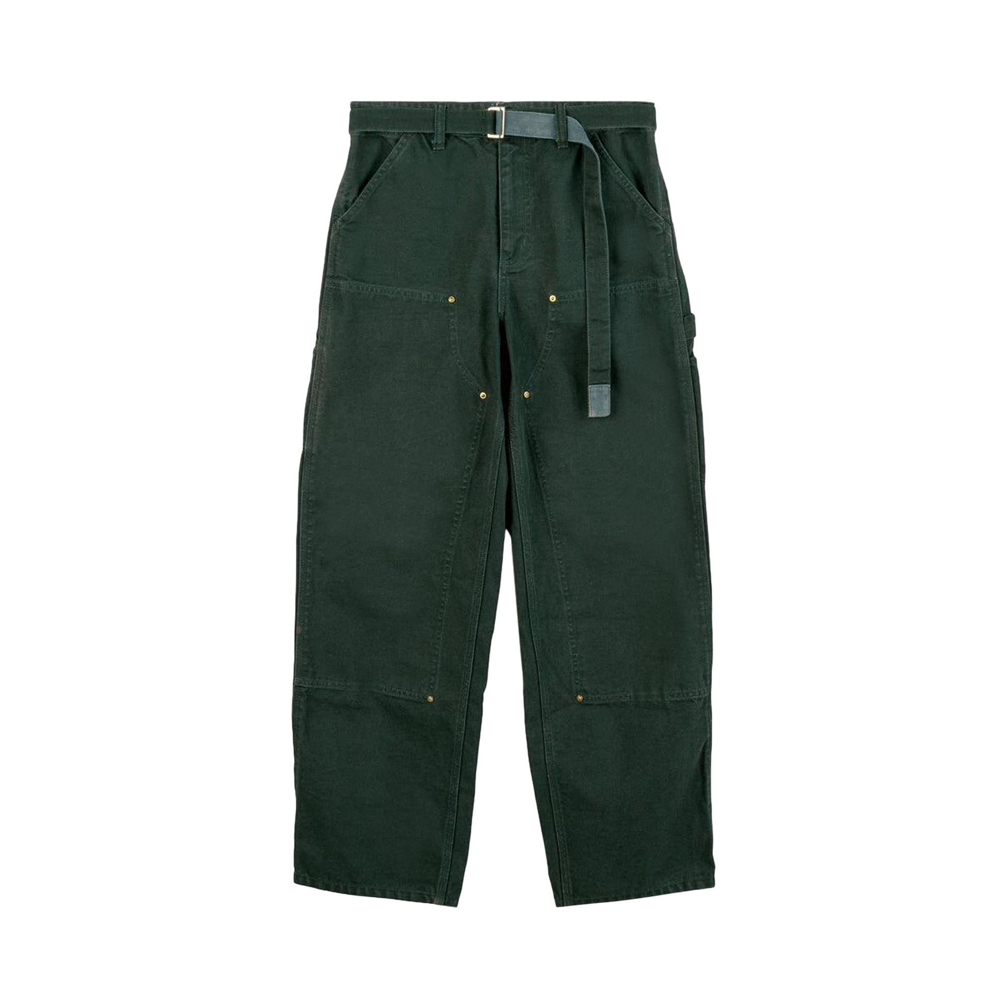 Buy Sacai x Carhartt WIP Duck Pants 'Green' - 25 00991S 551 | GOAT