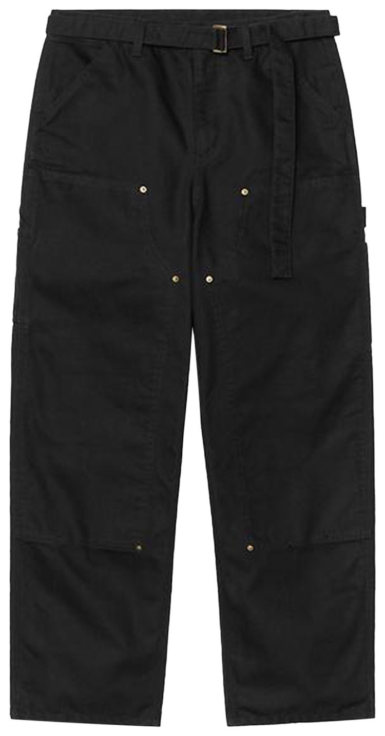 Sacai x Carhartt WIP Duck Pants Black