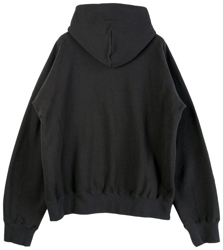 Sacai x Carhartt WIP Cotton Jersey Hoodie Black