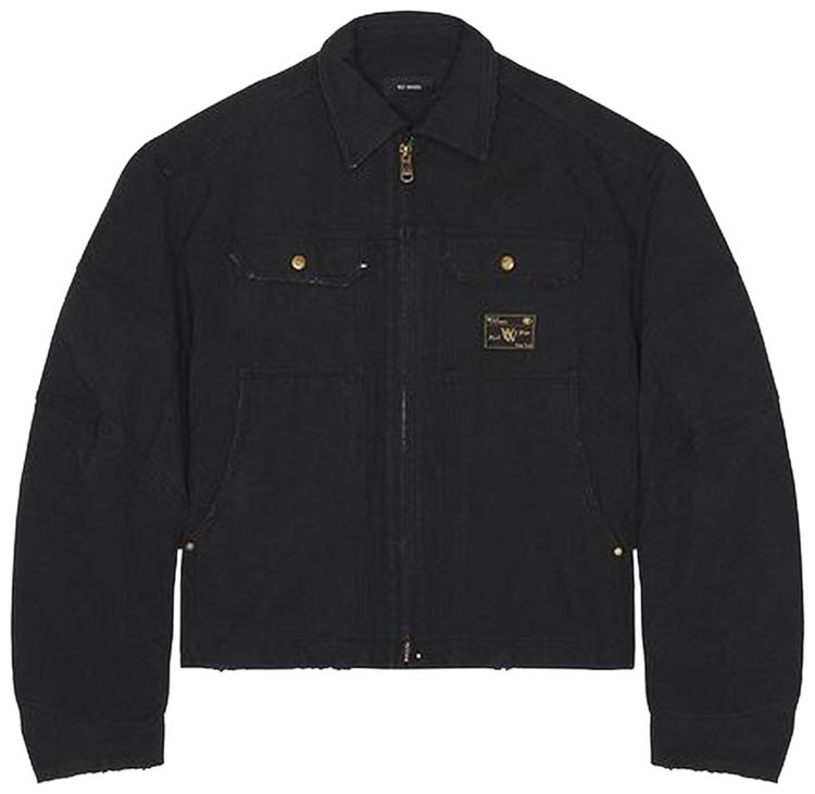Willy Chavarria Stockton Work Jacket Black