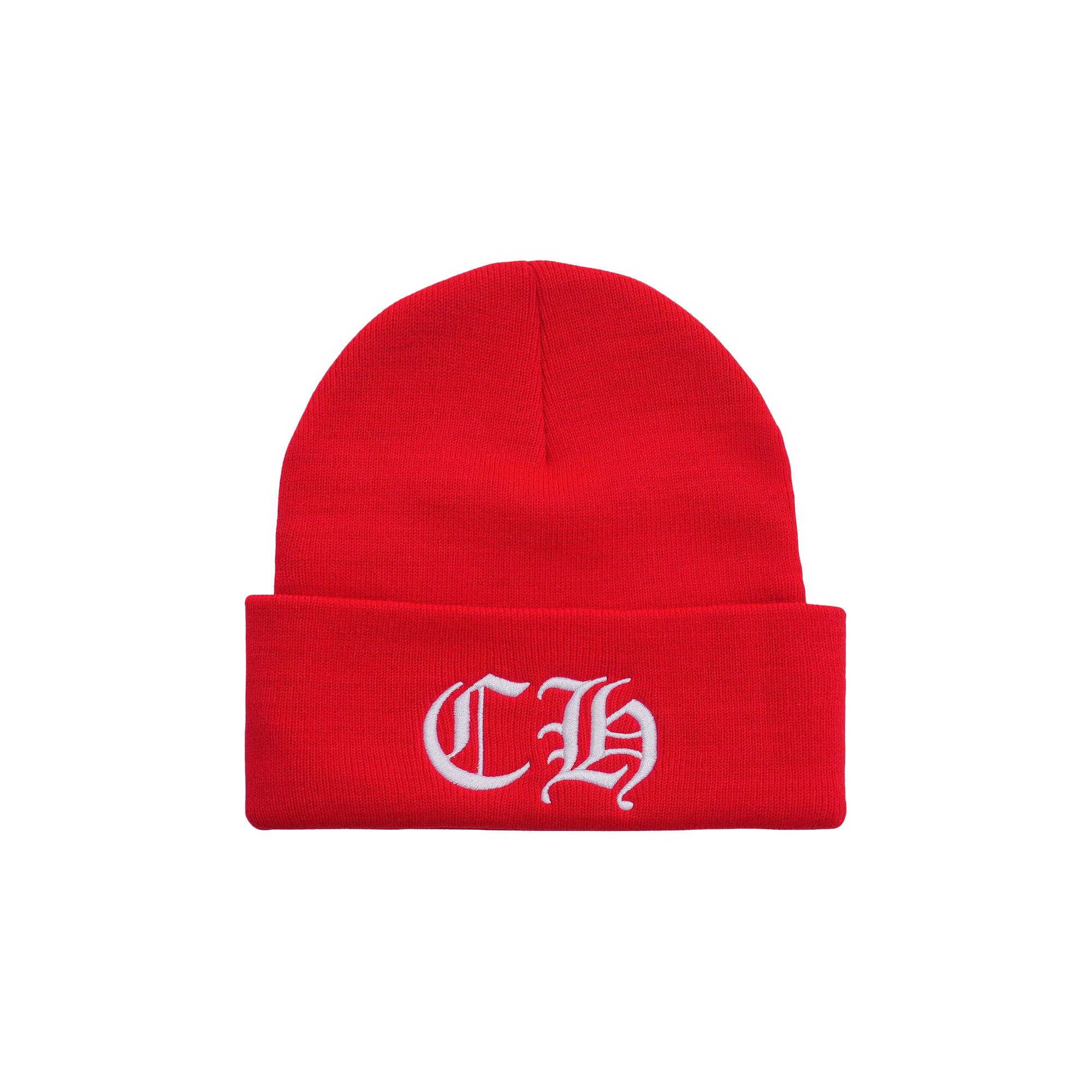 Buy Chrome Hearts CH Beanie 'Red' - 042 020606 RED | GOAT CA