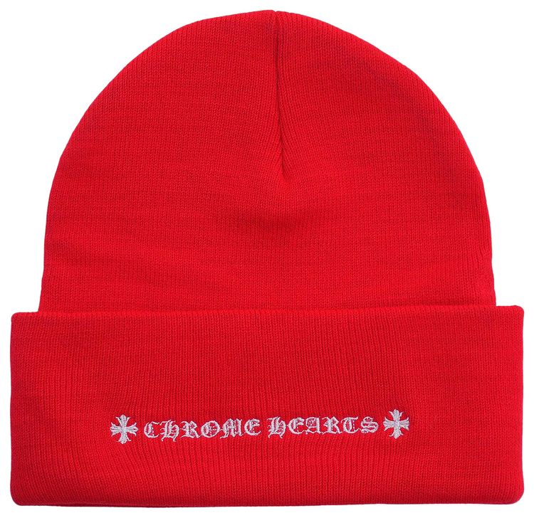 Chrome Hearts CH Beanie Red