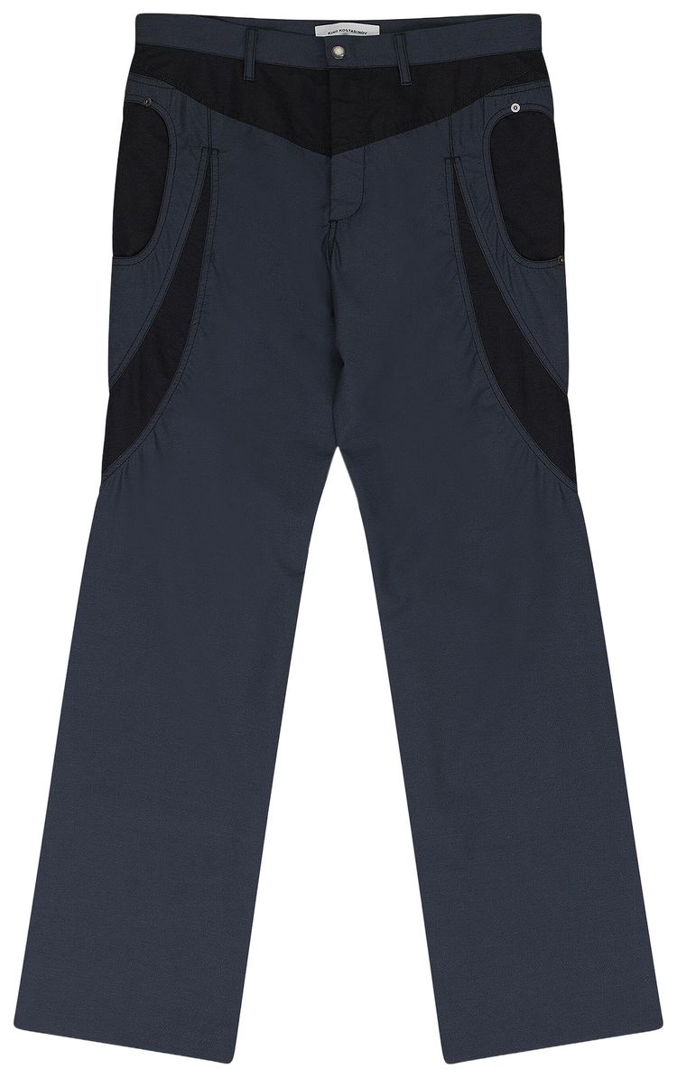 Kiko Kostadinov Riding Claw Trousers Grey