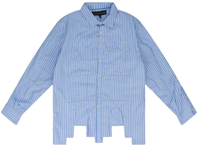 Who Decides War Arches Button Down Shirt Indigo