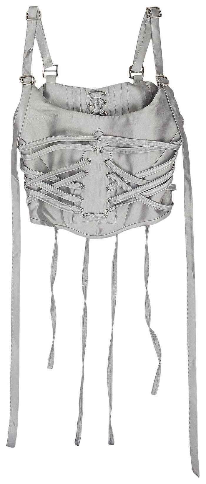 Who Decides War Tailored Deep Neck Corset Green